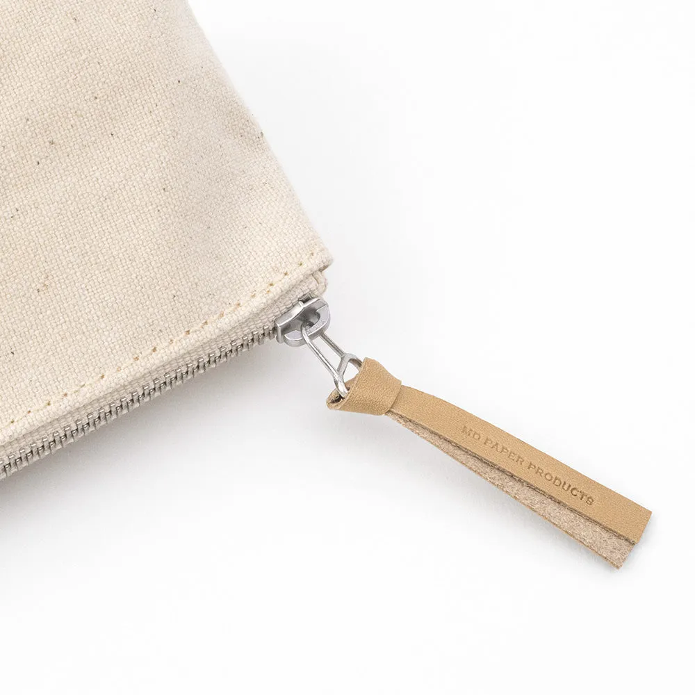 MD Paper Pencase Kurashiki Canvas with Gusset