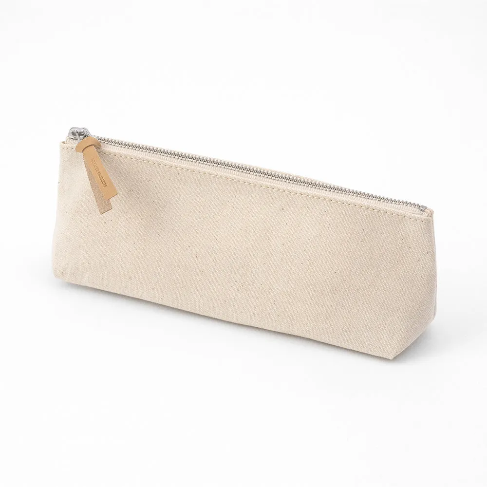MD Paper Pencase Kurashiki Canvas with Gusset