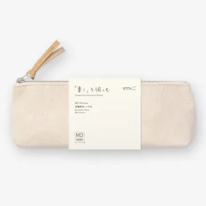 MD Paper Pencase Kurashiki Canvas with Gusset