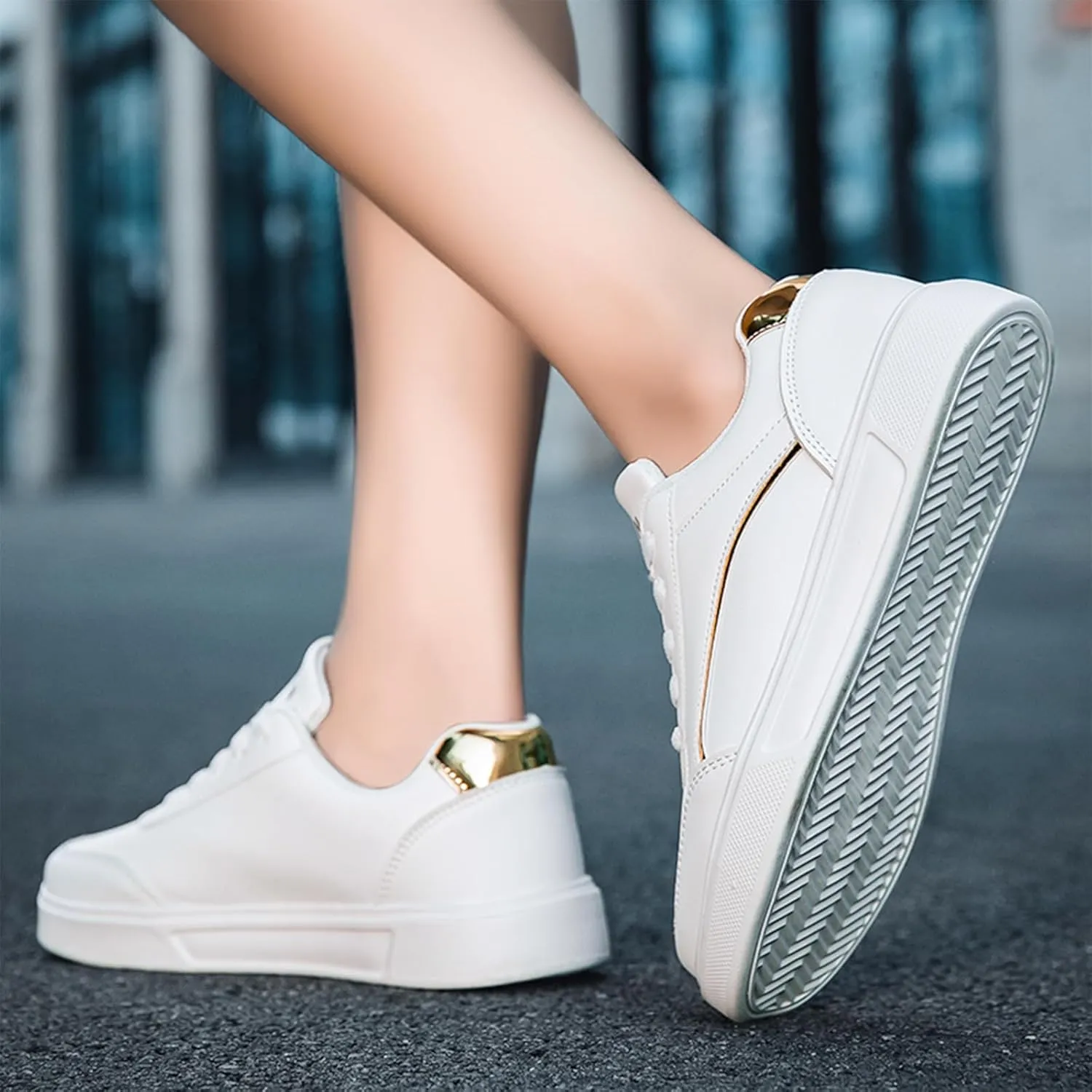 Men's Fashional Walking Shoes with Flat Bottom,Simple Style Causal Sneakers,Classical Skate Anti-Slip Shoes with Low Tops
