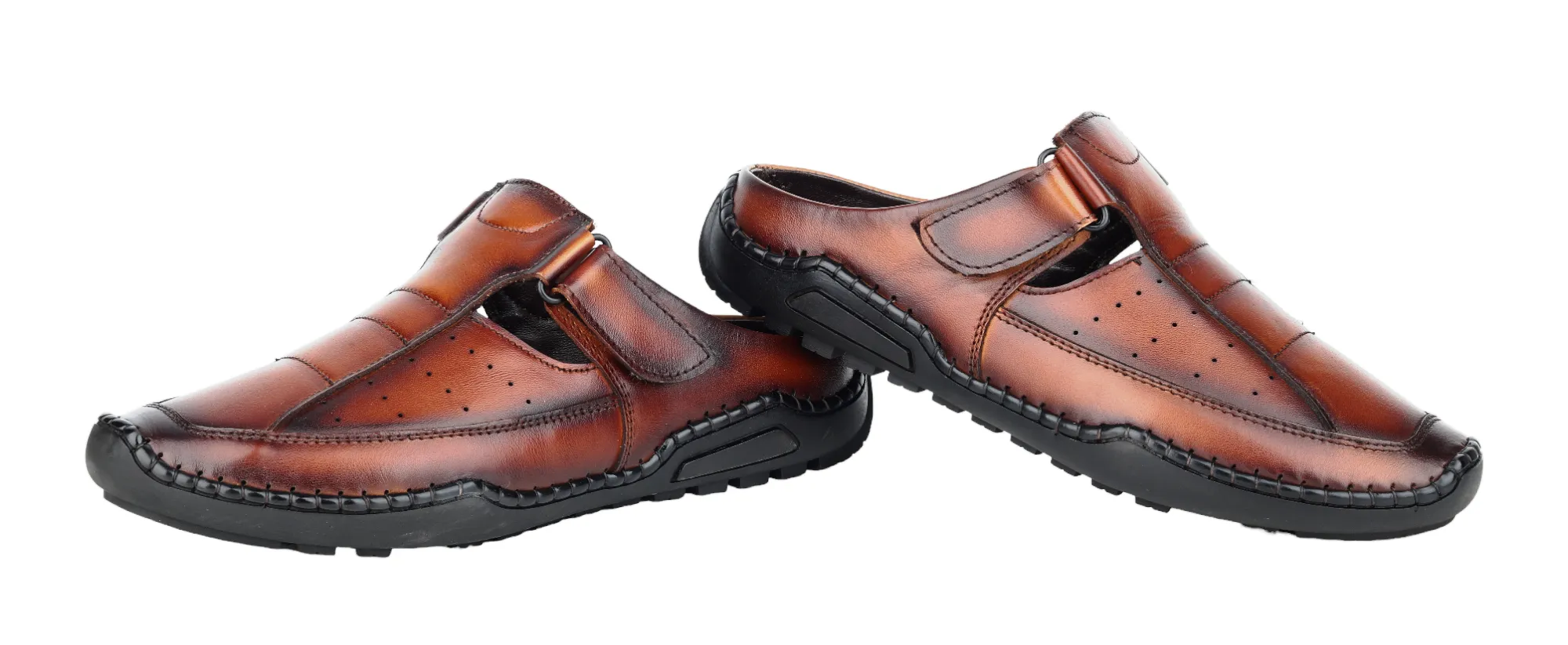 Mens leather half shoe 996531