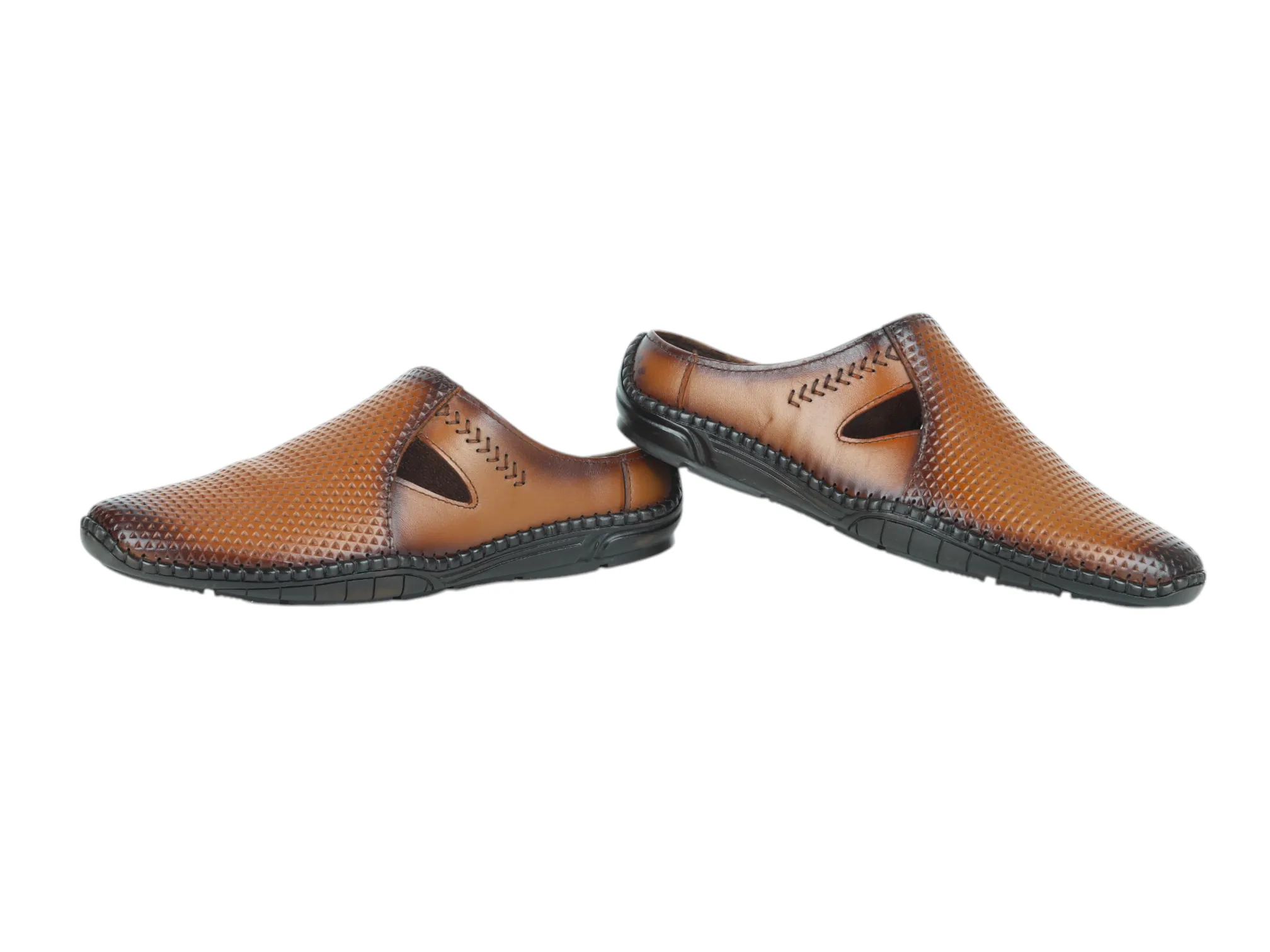 Mens leather half shoe 996567