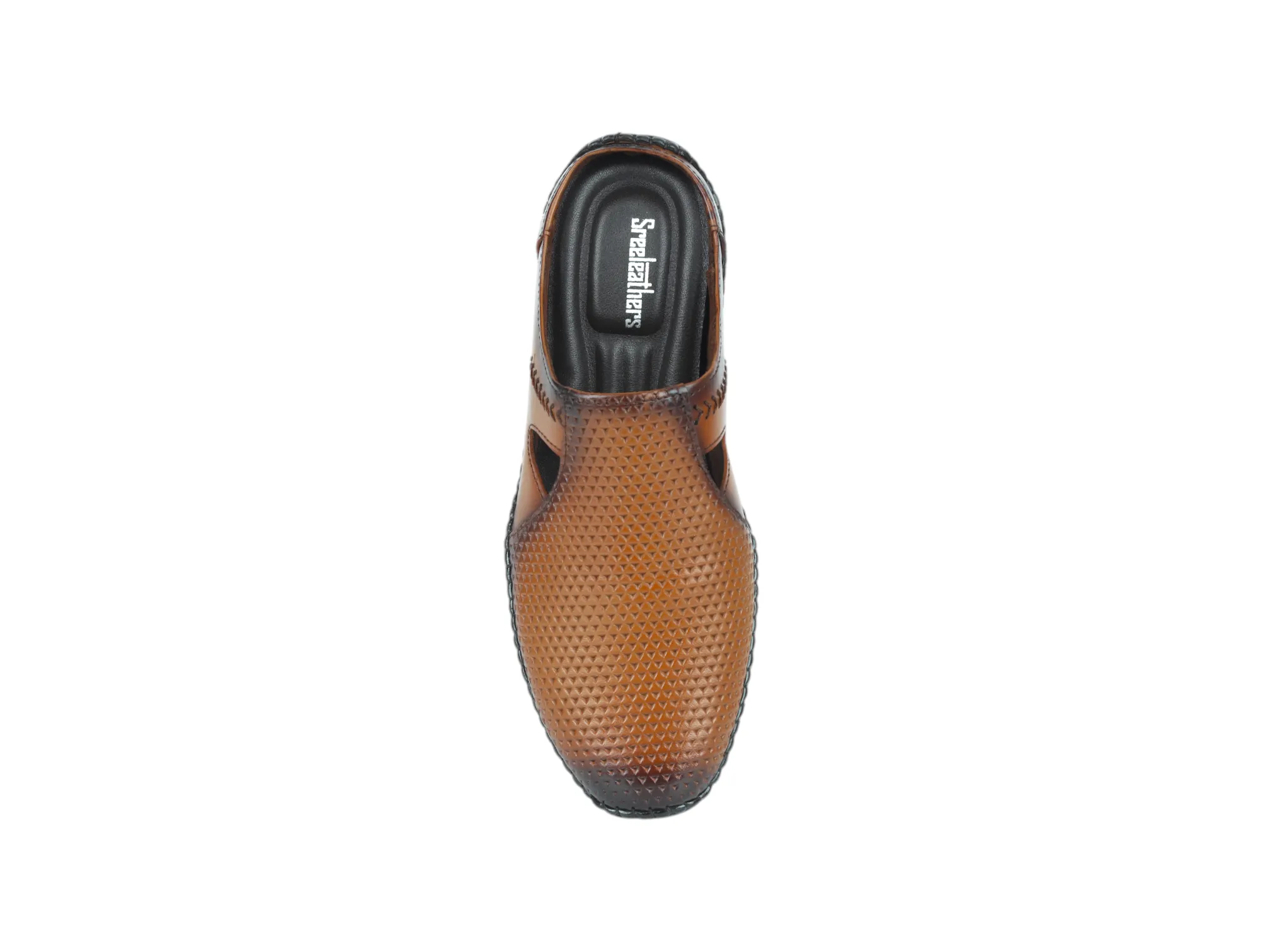 Mens leather half shoe 996567