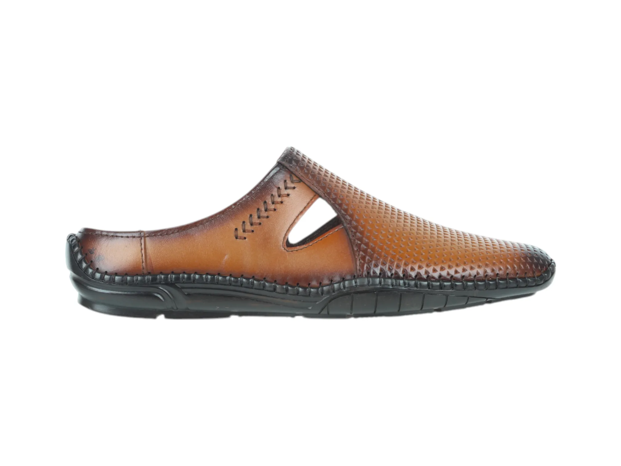 Mens leather half shoe 996567