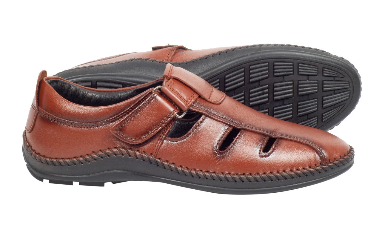 Mens leather sandal 997832