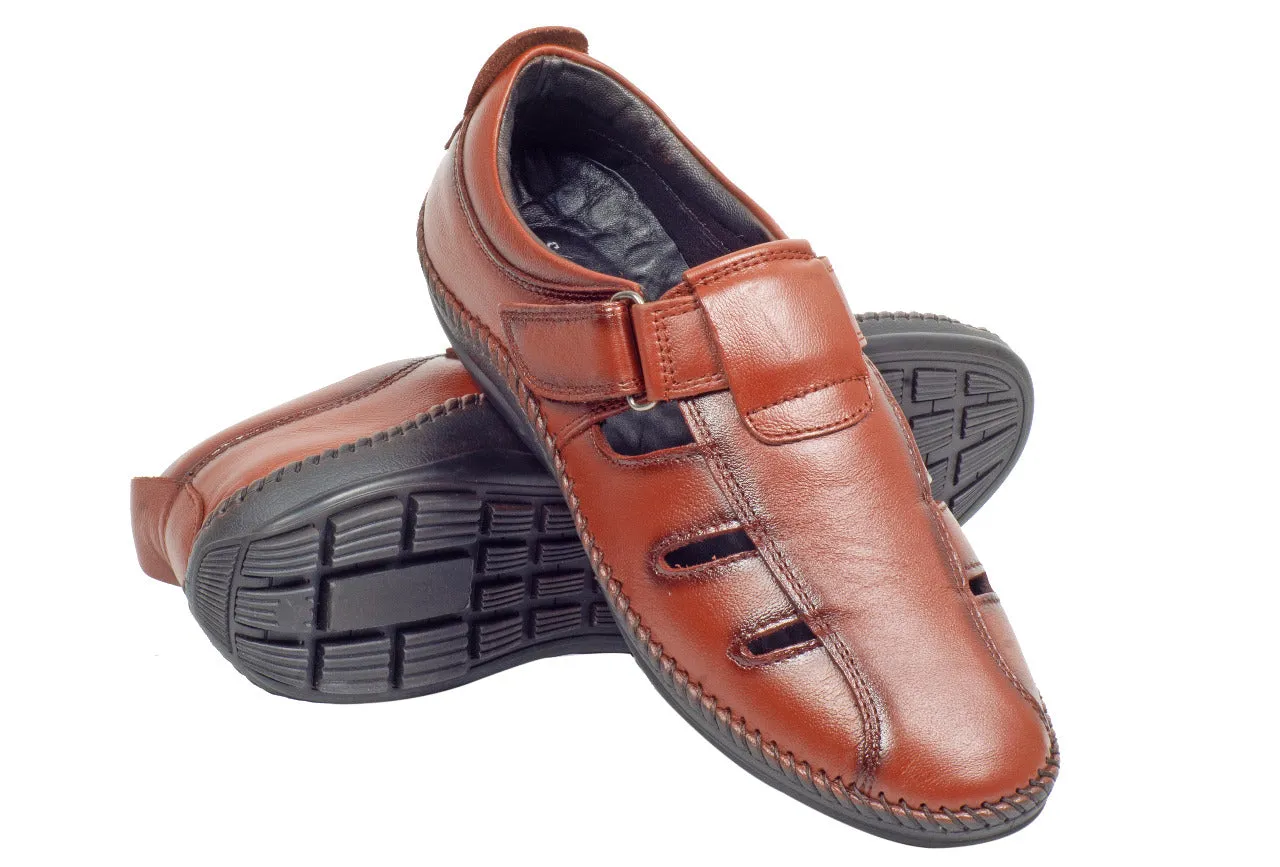 Mens leather sandal 997832