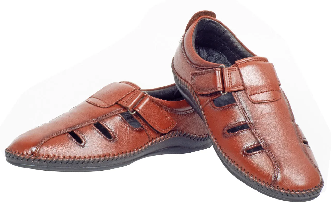 Mens leather sandal 997832