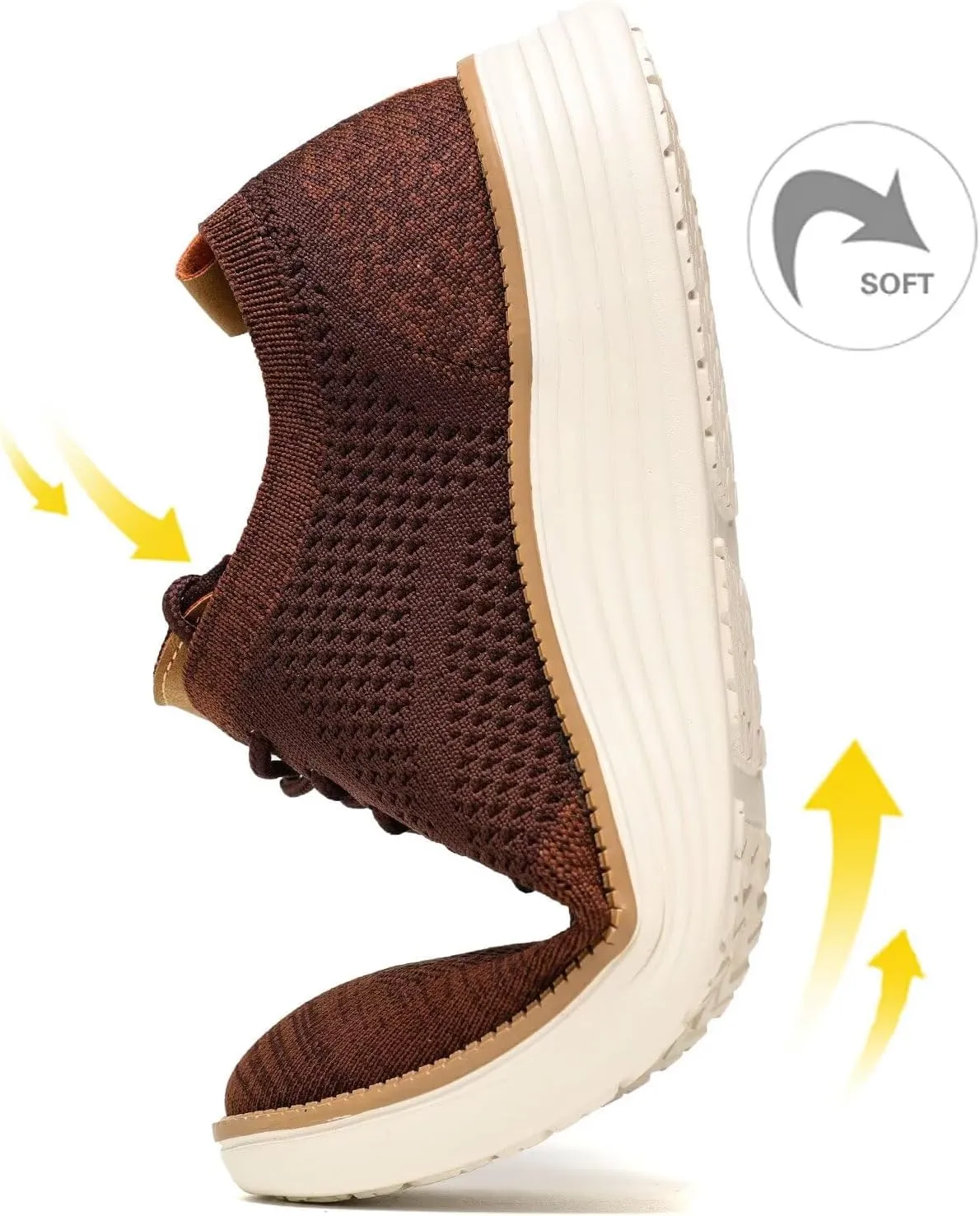 Men's Oxfords Lace-Up Lightweight Casual Walking Shoes Dress Shoes Fashion Sneakers