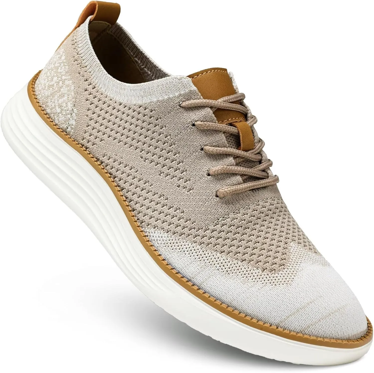 Men's Oxfords Lace-Up Lightweight Casual Walking Shoes Dress Shoes Fashion Sneakers