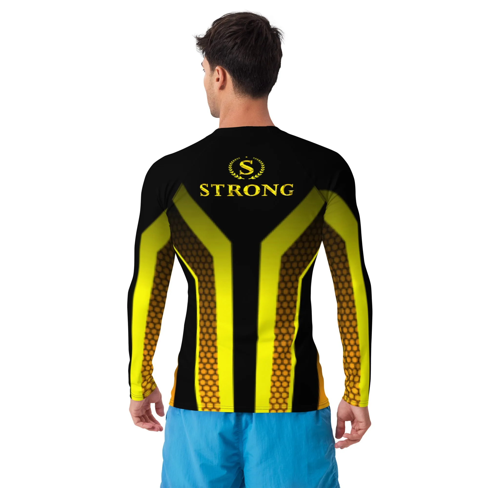 Men's Rash Guard,Simple Logo
