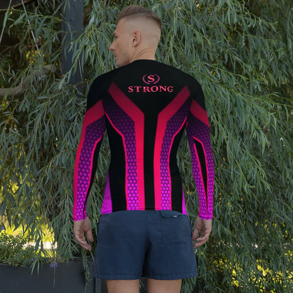 Men's Rash Guard,Simple Logo