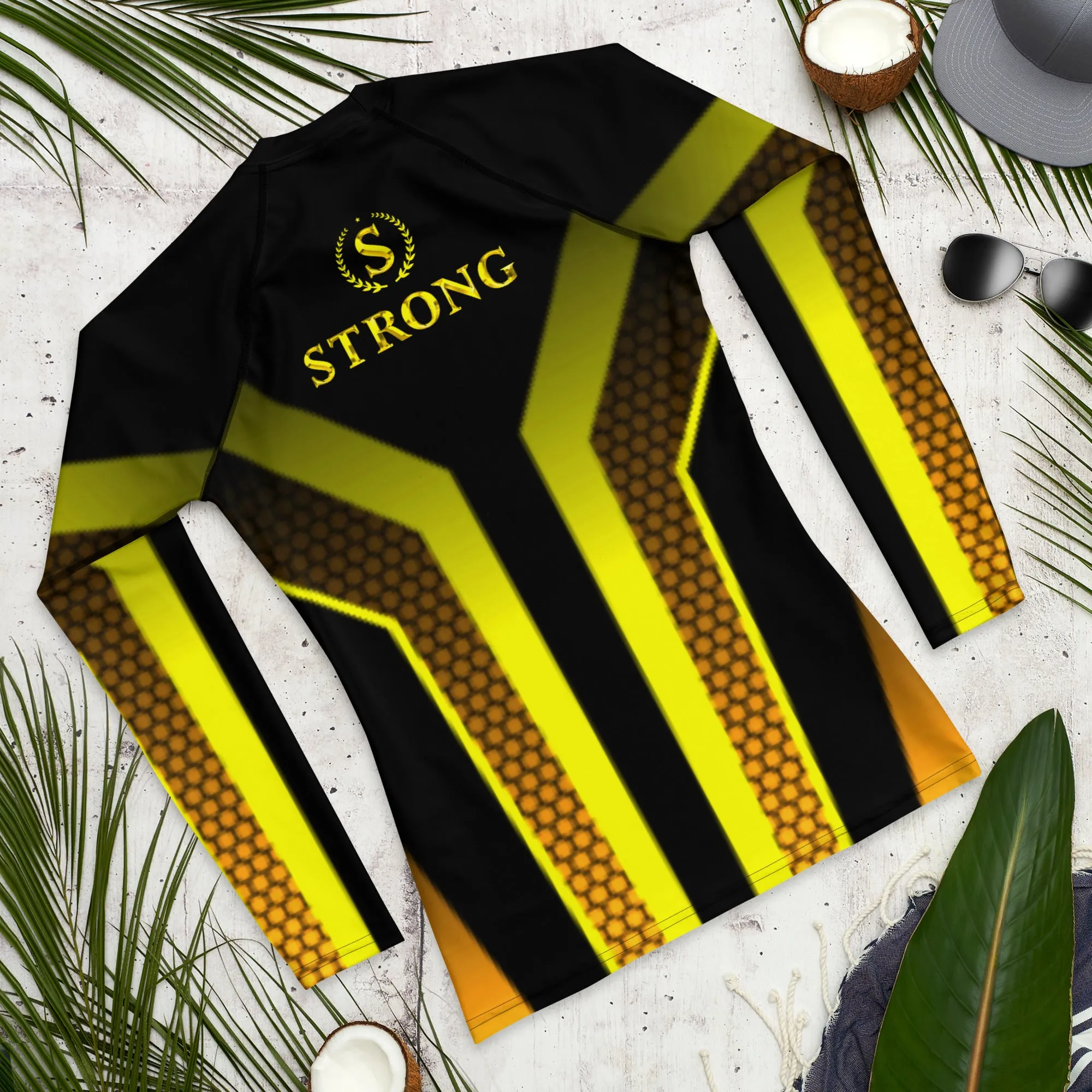 Men's Rash Guard,Simple Logo