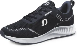 Mens Running Shoe with Memory Foam Insole & Ultrasoft Outsole|Sports,Gym,Training,Walking,Jogging,Casual,Athletics|Lightweight & Comfortable|Slipon Sneaker Lace-Up Gents Boys D-2010