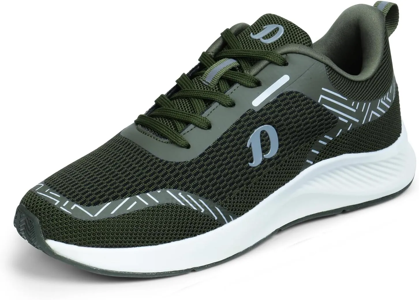 Mens Running Shoe with Memory Foam Insole & Ultrasoft Outsole|Sports,Gym,Training,Walking,Jogging,Casual,Athletics|Lightweight & Comfortable|Slipon Sneaker Lace-Up Gents Boys D-2010