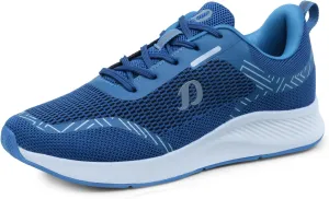 Mens Running Shoe with Memory Foam Insole & Ultrasoft Outsole|Sports,Gym,Training,Walking,Jogging,Casual,Athletics|Lightweight & Comfortable|Slipon Sneaker Lace-Up Gents Boys D-2010