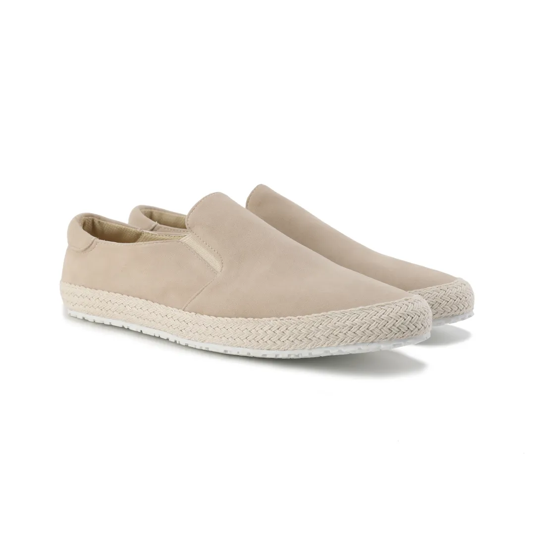 Men’s Suede Espadrille Loafers – City Slip-On Shoes