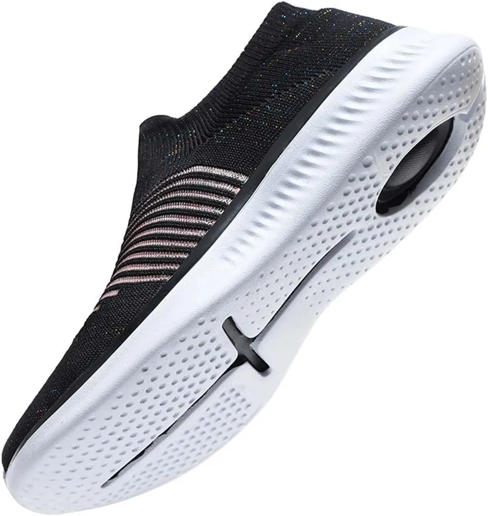 Men's Women's Lightweight Knitted Fabric Flat Soles Easy-to-Wear Socks Running Shoes Multiple Colors Indoor and Outdoor
