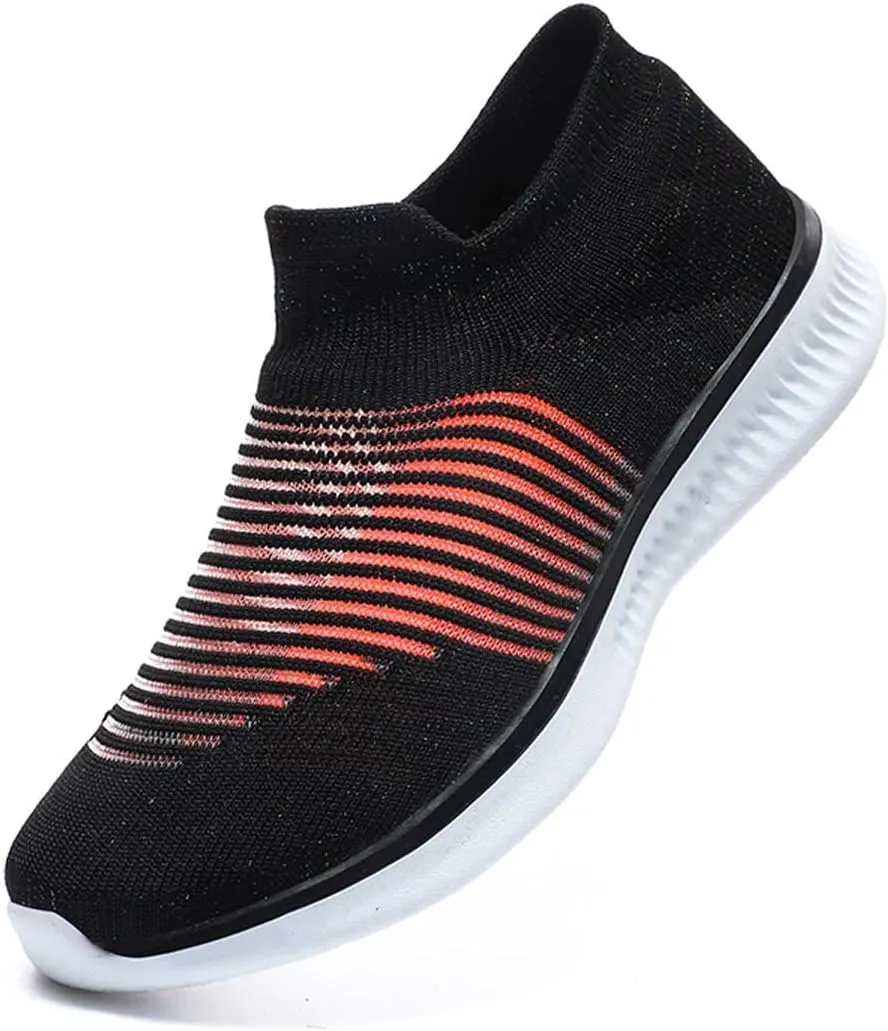 Men's Women's Lightweight Knitted Fabric Flat Soles Easy-to-Wear Socks Running Shoes Multiple Colors Indoor and Outdoor