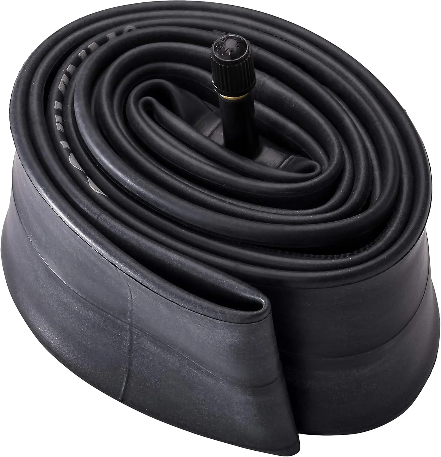 Mongoose Fat Tire Bike Tube, Inner Tubes with Schrader Valve, Fits 20" / 24" / 26" / 27.5" Bicycle Tires, Heavy-Duty Rubber, Easy Inflation, 1-Pack Replacement Tire Tube