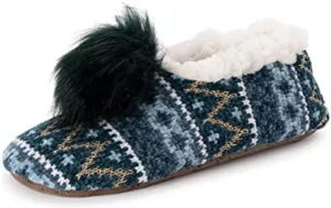MUK LUKS Women's Chenille Ballerina Slippers
