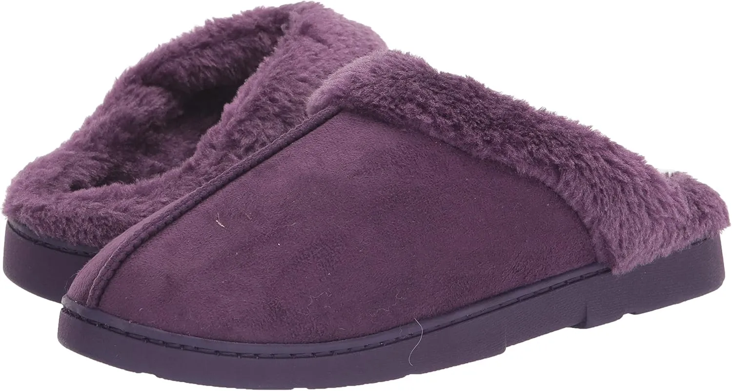 MUK LUKS Women's Polysuede Clog