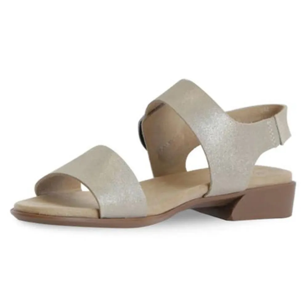 Munro Cleo Champagne Shimmer Sandal (Women's)