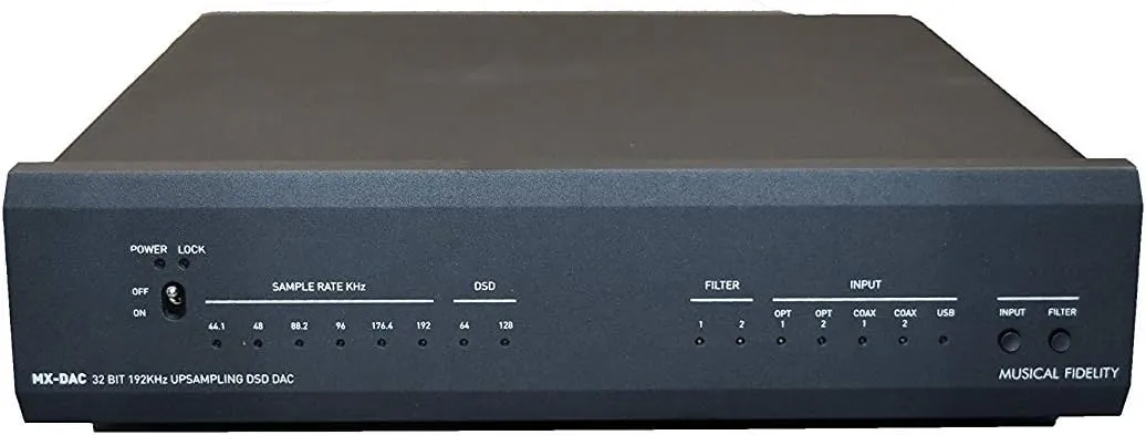 Musical Fidelity MX-DAC Digital-to-Analog Converter (Black)