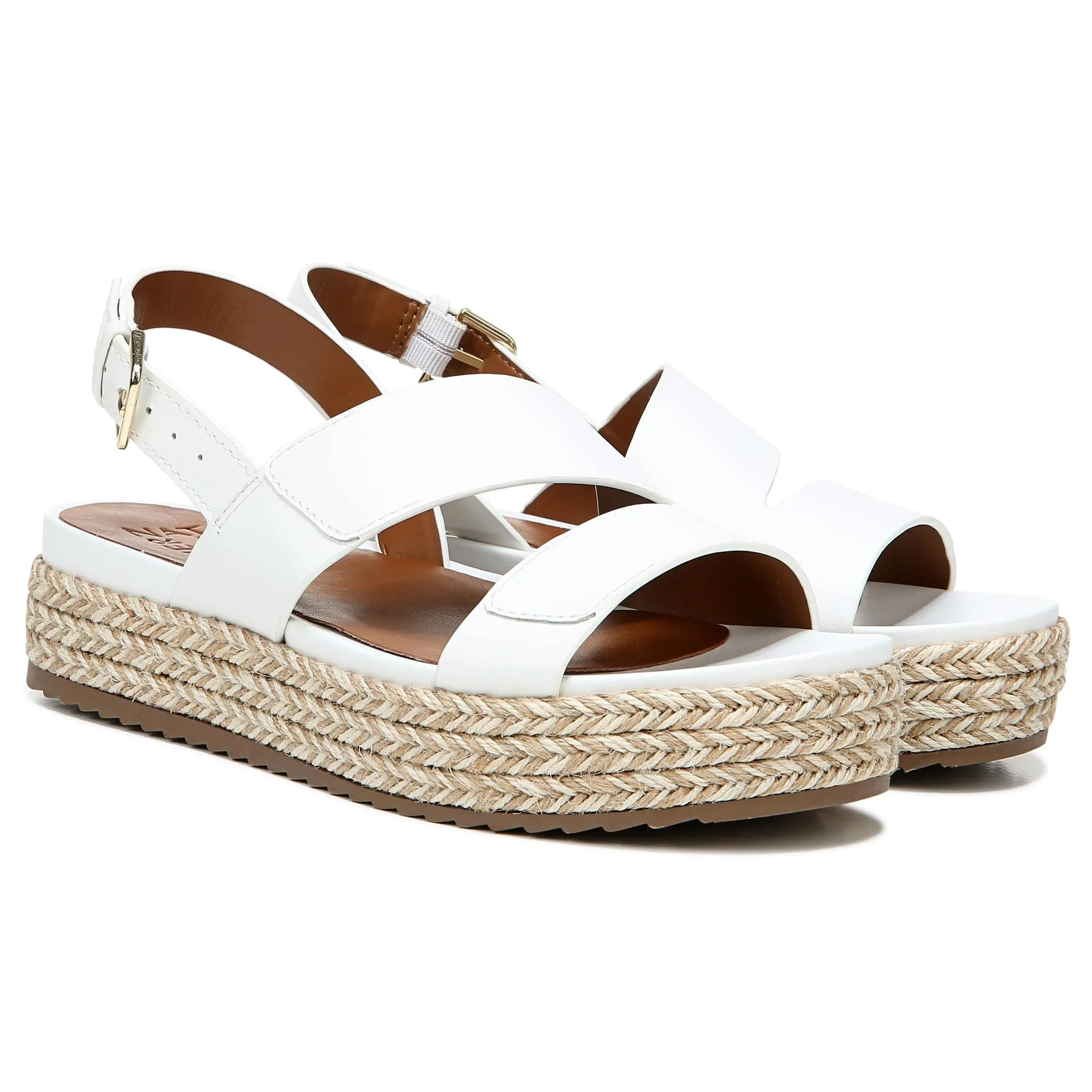 Naturalizer Jasmin Platform Sandal White