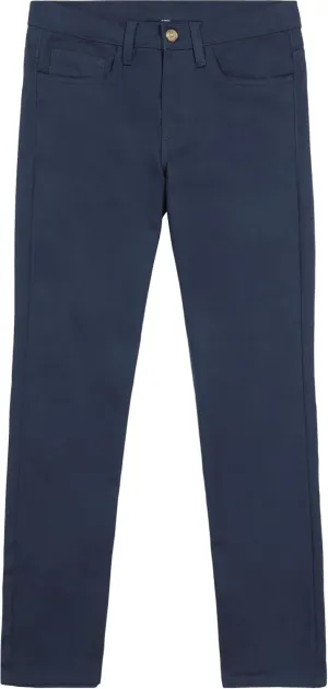 Nautica Boys' Flat Front Stretch Twill Chino Khaki Pant