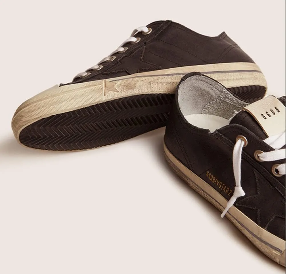 nesho Retro Sneakers for Men Casual Lace-up Lightweight Sport Shoes Rubber Flat Trainers