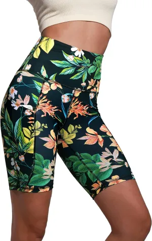 ODODOS Women's Tummy Control Biker Shorts 2.0 with Pockets High Waist Athletic Workout Yoga Shorts-5" / 8" / 10" Inseam