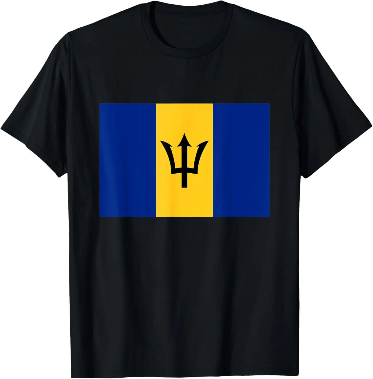 Official Barbados National Country Flag Patriotic Pride BB T-Shirt