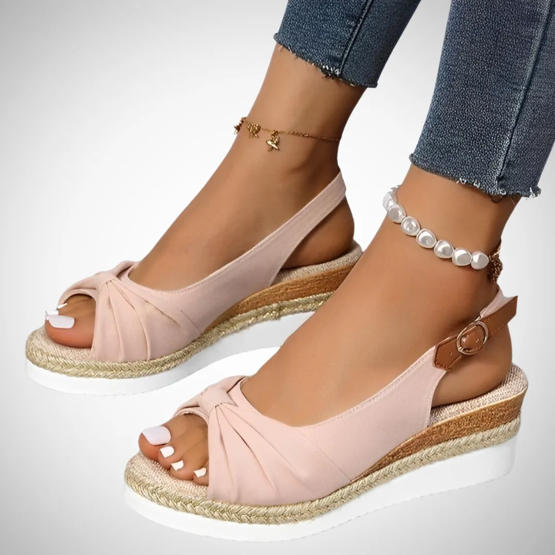 Olivia Espadrille Wedge Sandals
