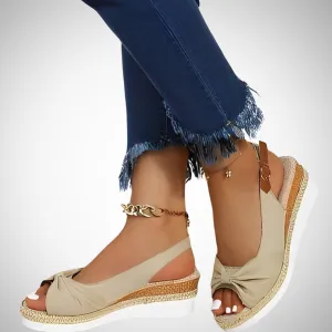 Olivia Espadrille Wedge Sandals
