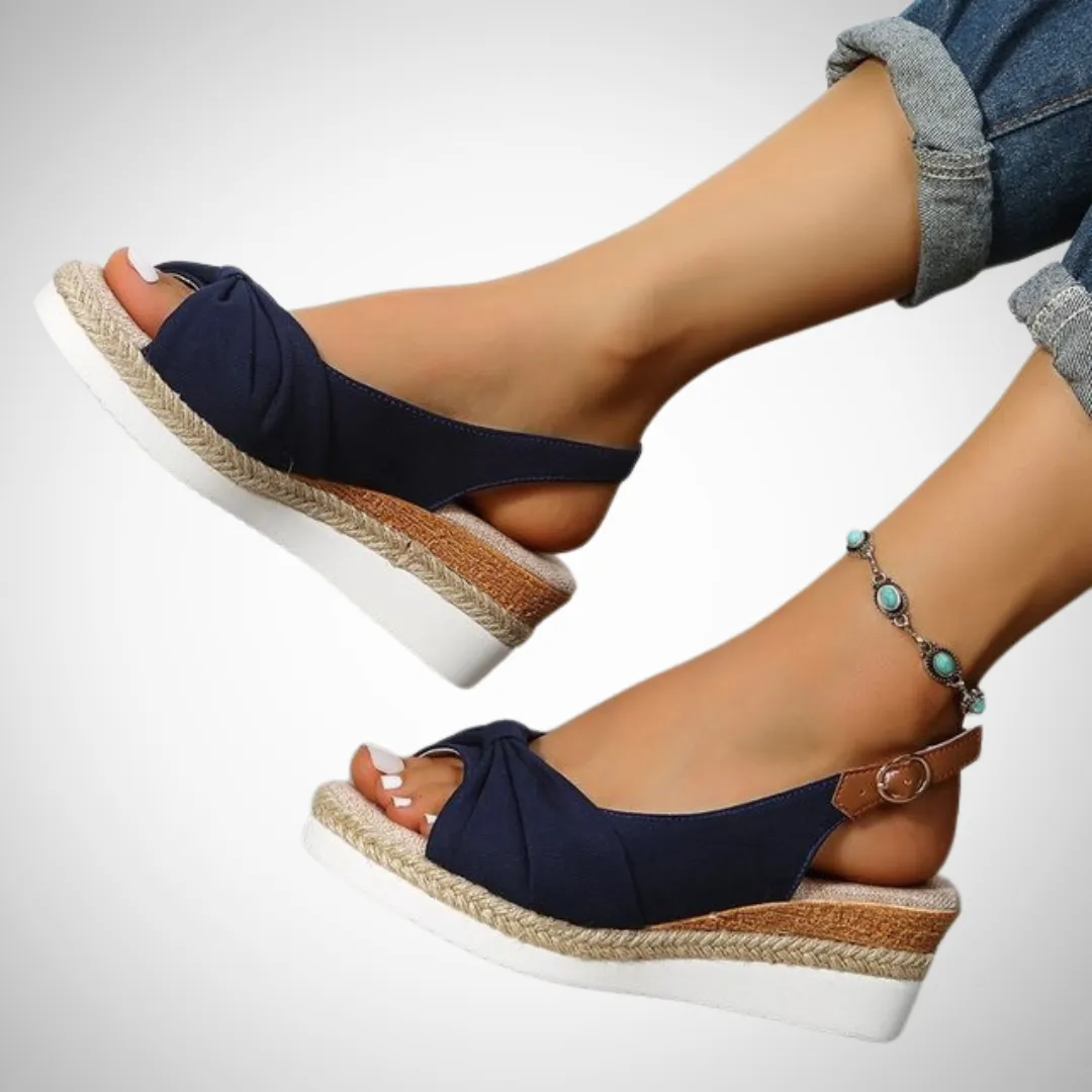 Olivia Espadrille Wedge Sandals