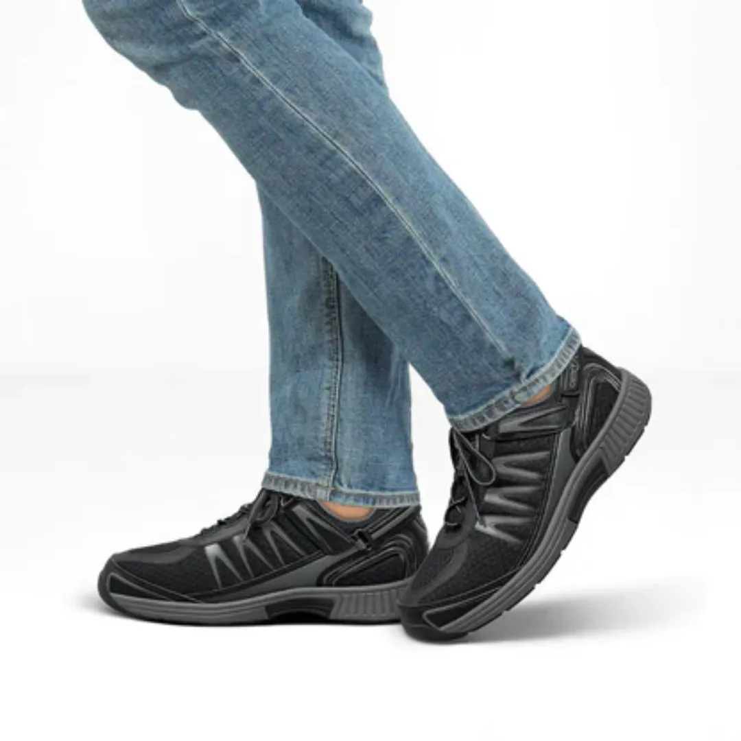 Orthofeet Men - Sprint Tie-Less - Black