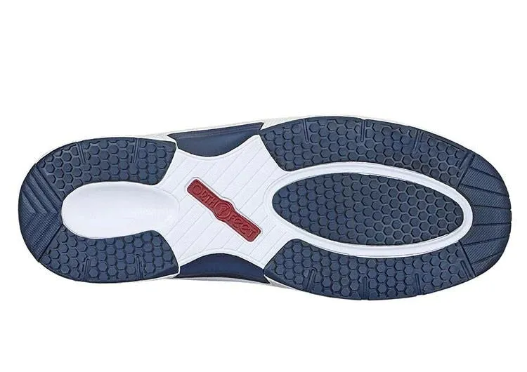 Orthofeet Men Tacoma Stretch Knit - Blue