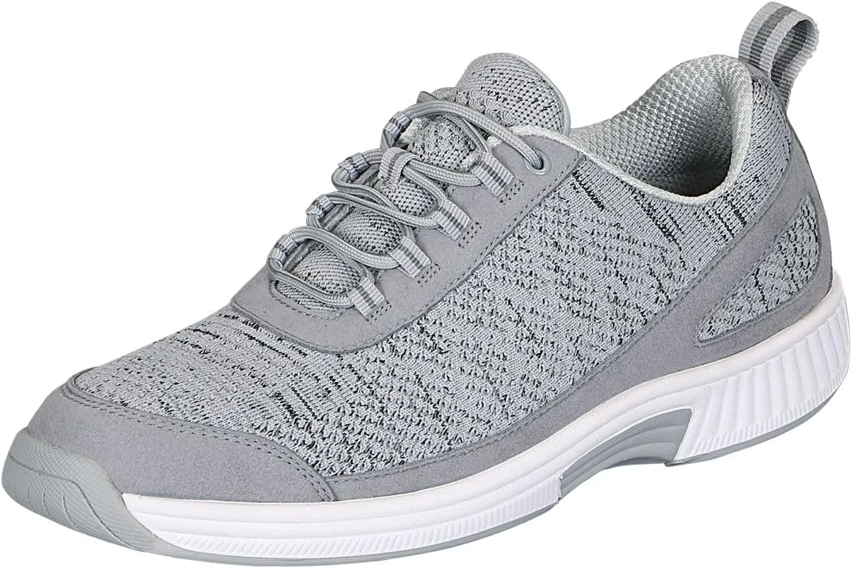 Orthofeet Men's Orthopedic Knit Lava Sneakers