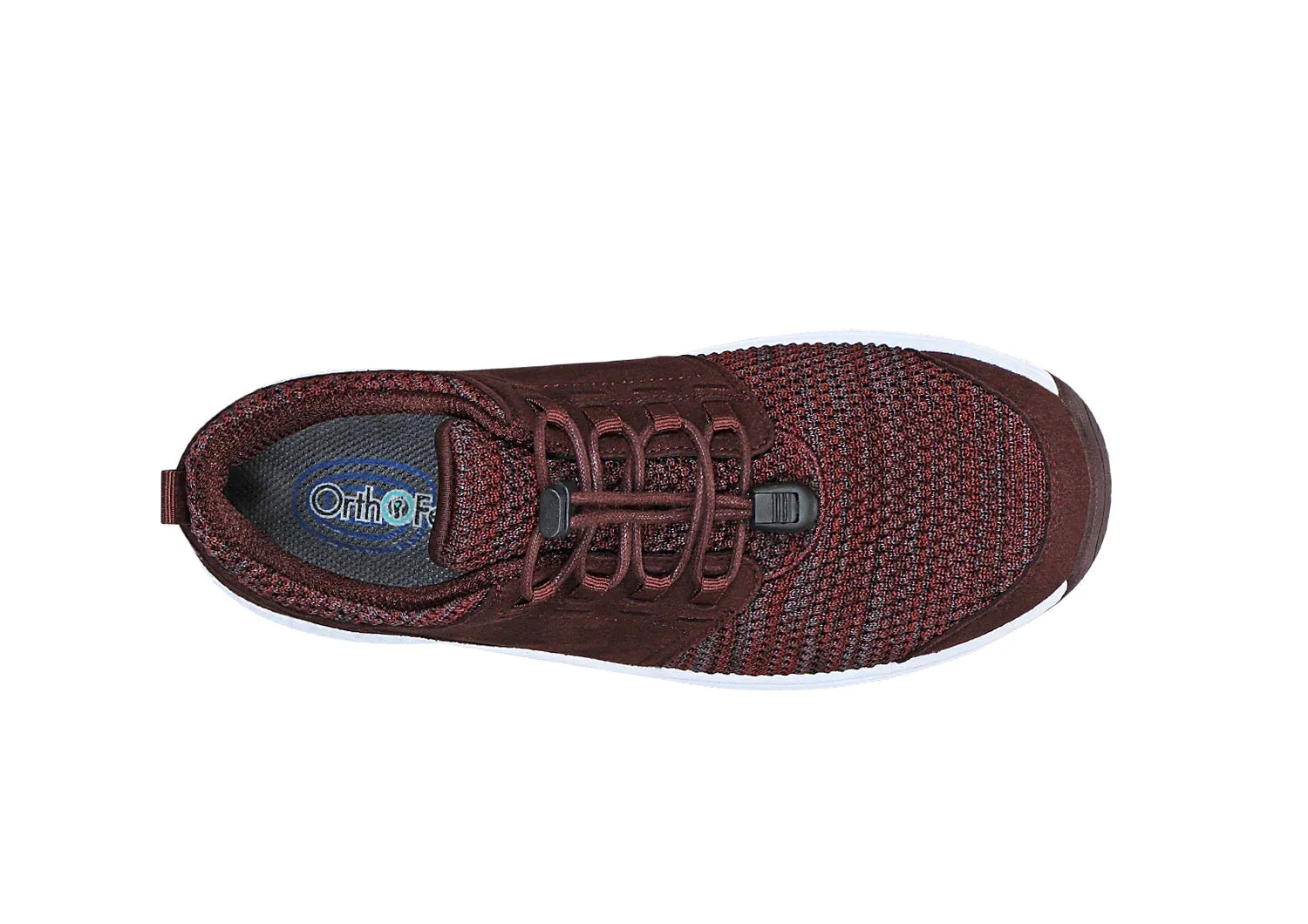 Orthofeet Women Francis No-Tie - Maroon