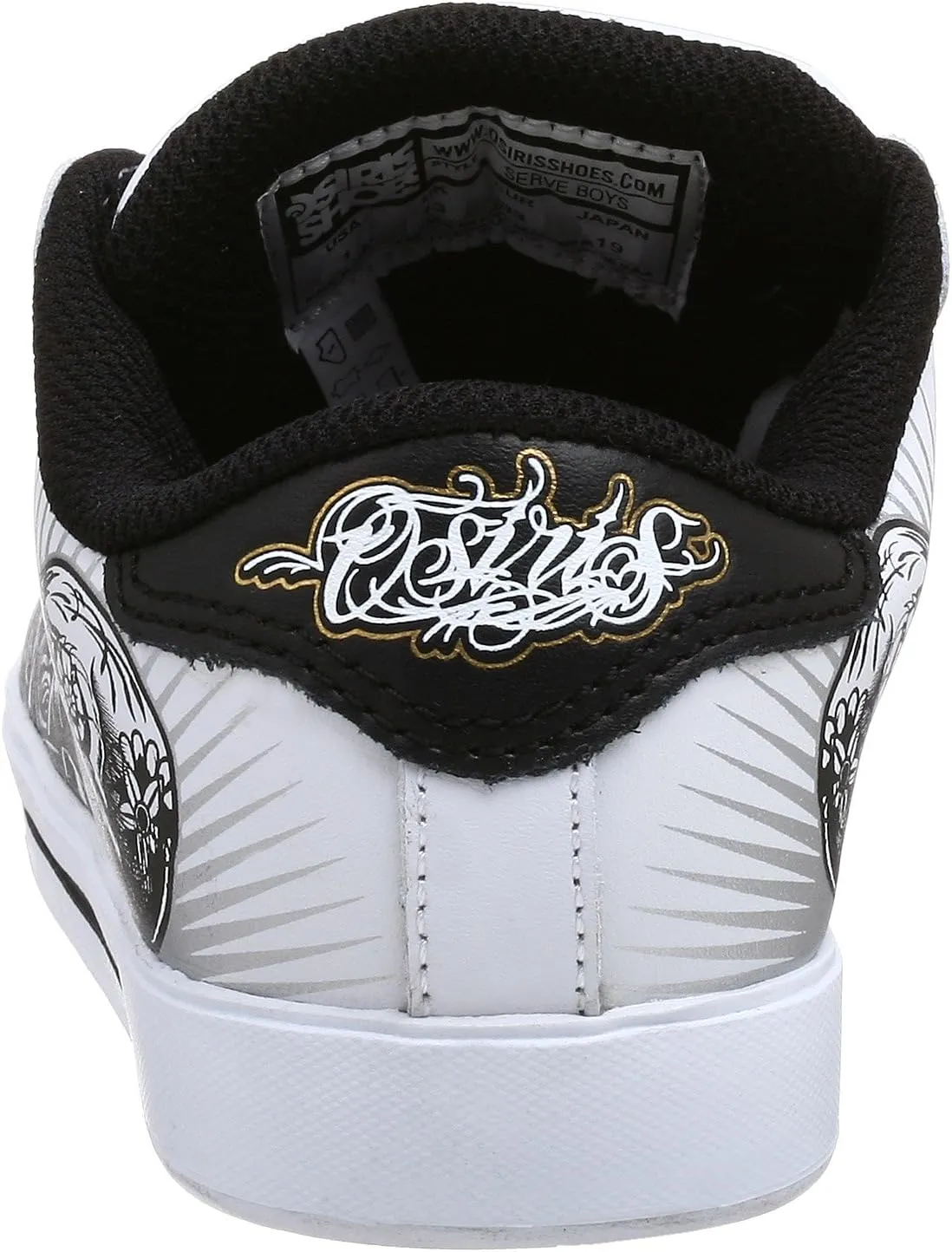 Osiris Little Kid/Big Kid Maxx 242 Serve Sneaker