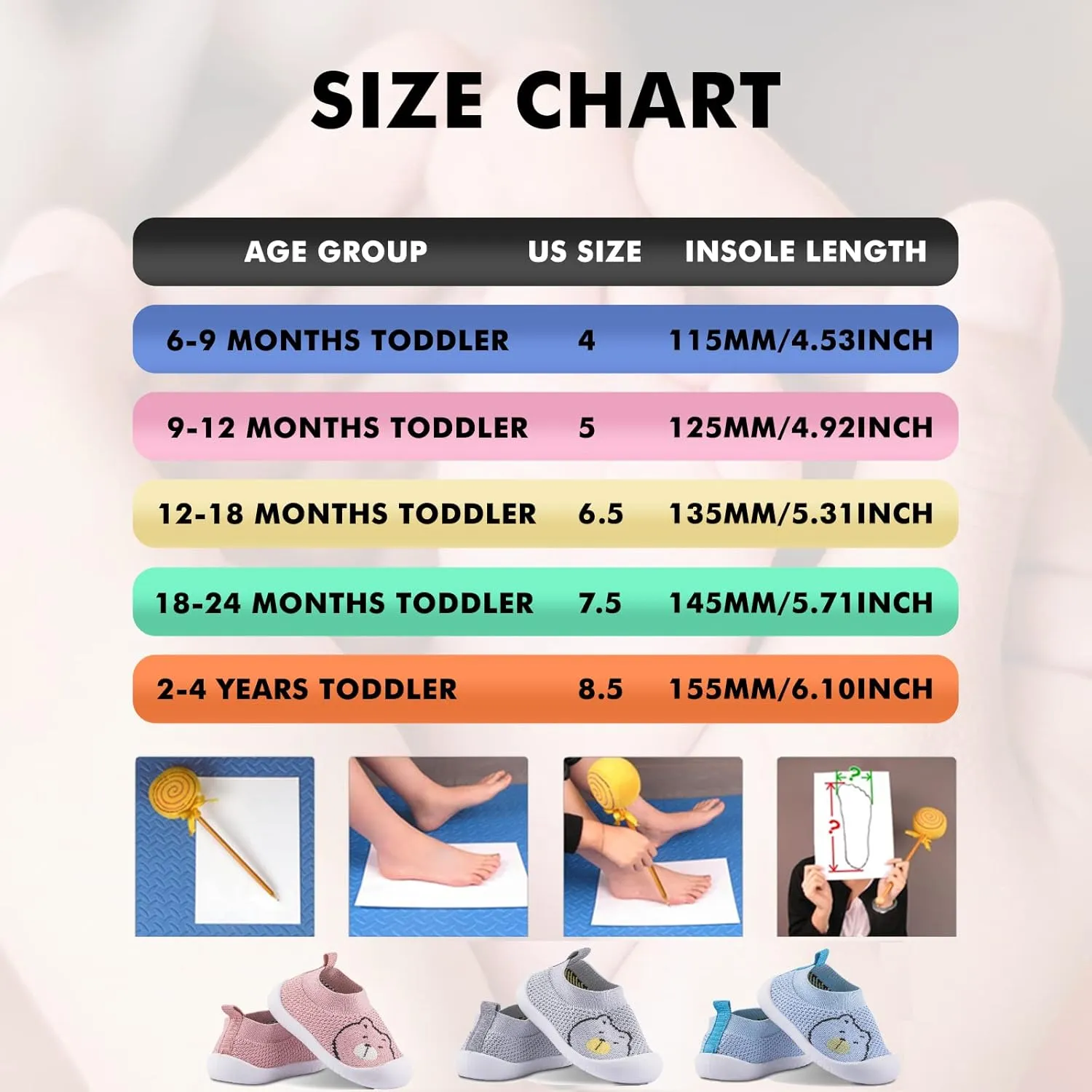Pluatyep Baby Toddler First Walking Non-Skid Shoes Infant Boys Girls Soft Sole Fashion Breathable Knitted Mesh Socks Shoes Slip-on Slippers