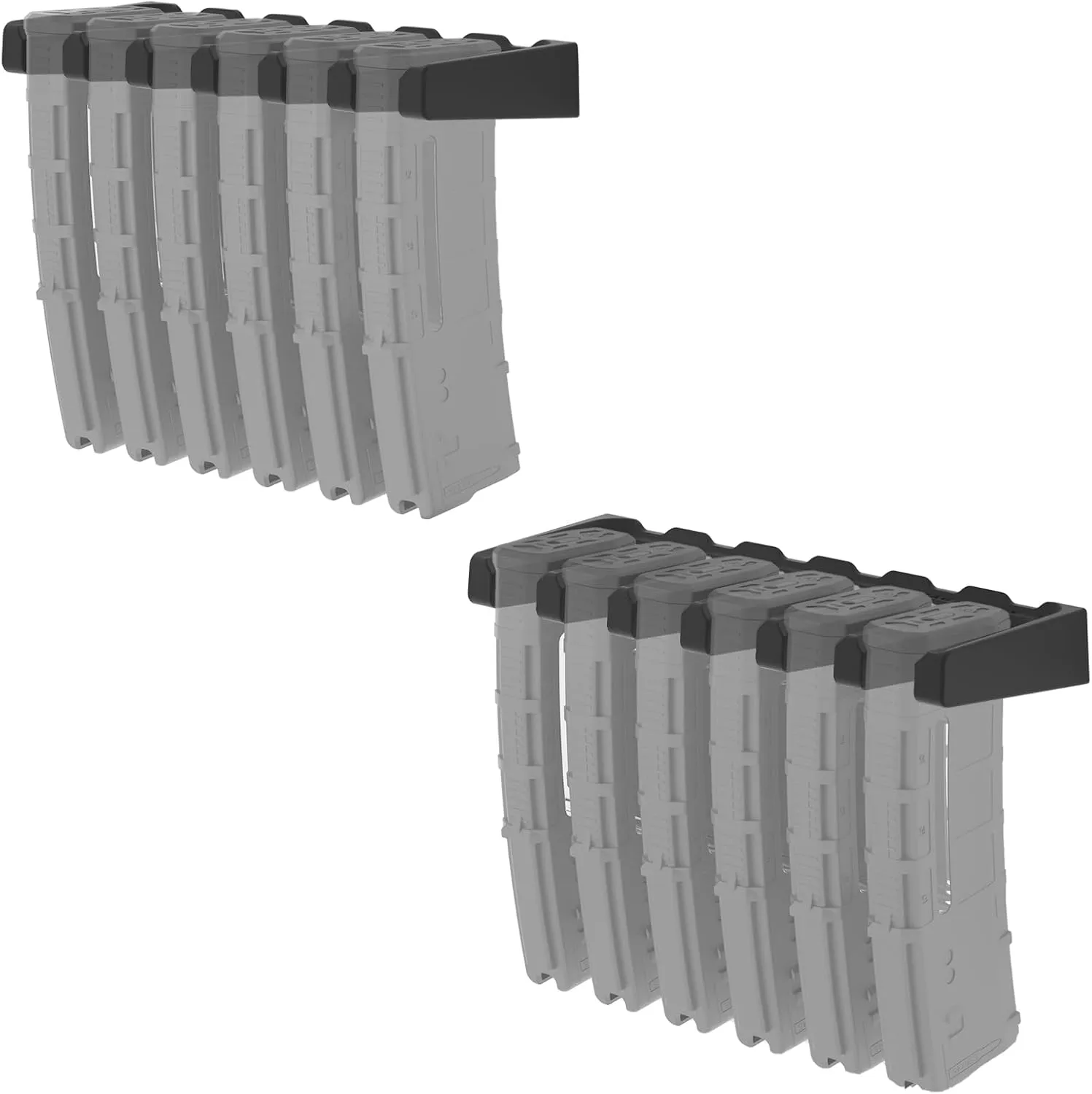 PMAG Rack Wall Mount,Mag Holder|AR Magazine Hodler|Wall Mount Display Mag Storage,Home Magazine Storage Rack,Mag Rack for Gun Safe,Locker,Cabinet,Wall