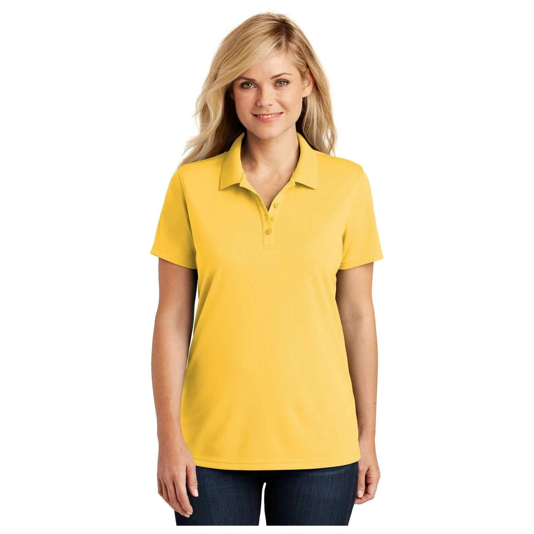 Port Authority ®  Women's Dry Zone ®  UV Micro-Mesh Polo. LK110 - Sunburst Yellow - Port Authority LK110