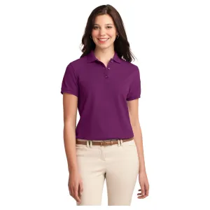 Port Authority ®  Women's Silk Touch™ Polo.  L500 - Deep Berry - Port Authority L500