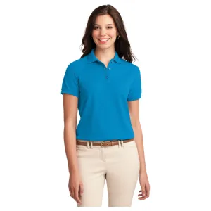 Port Authority ®  Women's Silk Touch™ Polo.  L500 - Turquoise - Port Authority L500