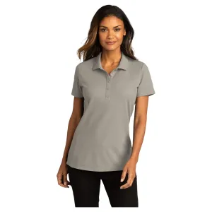 Port Authority ®  Women's SuperPro React ™   Polo. LK810 - Gusty Grey - Port Authority LK810