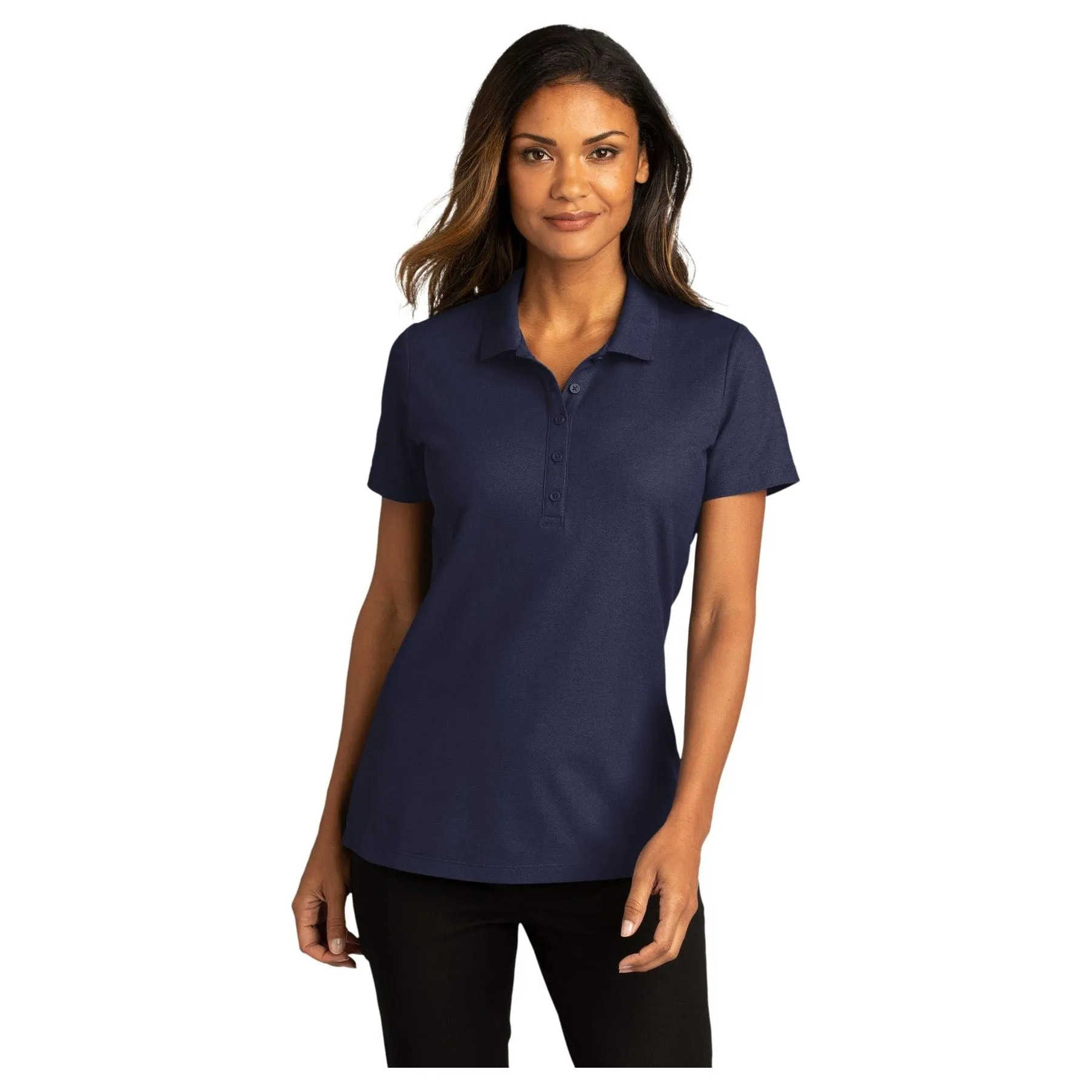 Port Authority ®  Women's SuperPro React ™   Polo. LK810 - True Navy - Port Authority LK810