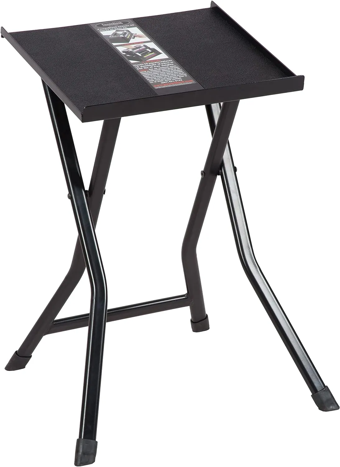 PowerBlock Small Compact Stand, Dumbbell Rack & Weight Rack, Folds Flat For Easy Storage, Use with PowerBlock Expandable Dumbbells, Home Gym Strength Training, Pack of 1