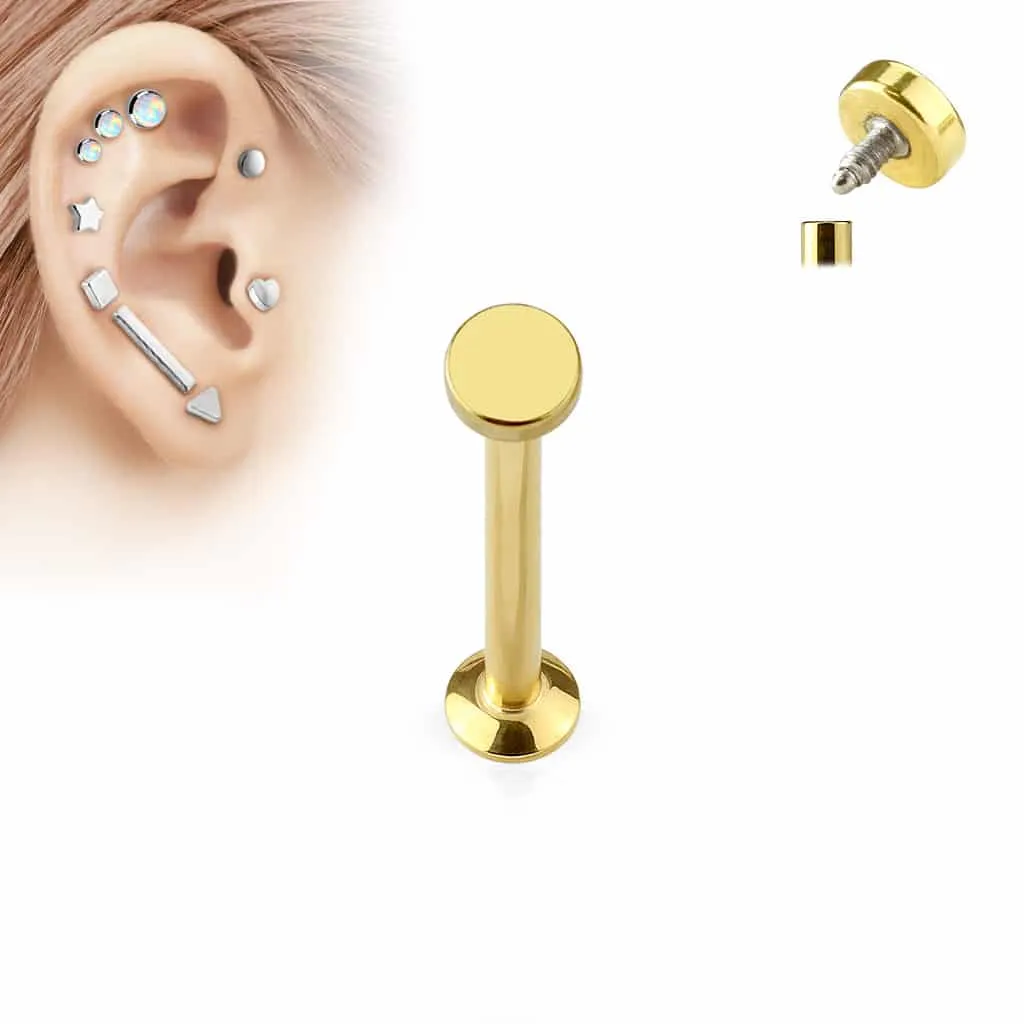 PREMIUM Circle Flat Back 16g