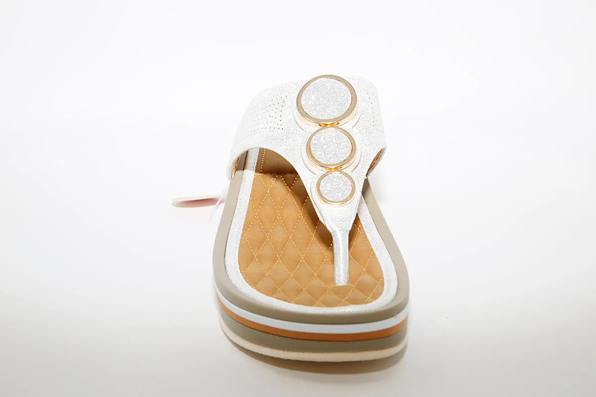 PROPET WW1400 - FASHION SANDAL - SILVER